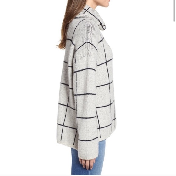 Madewell Windowpane Turtleneck - Picture 4 of 10
